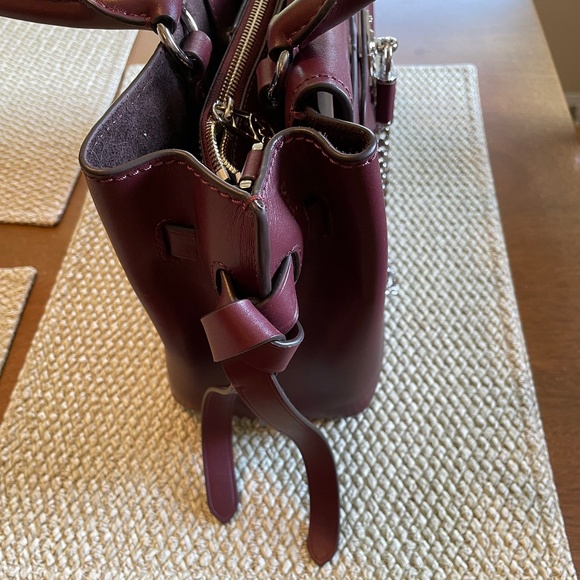 Michael Kors Merlot Satchel - Picture 5 of 11